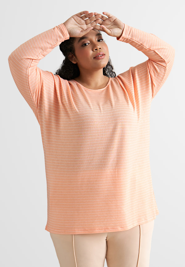Emanuela Soft Oversized Striped Top