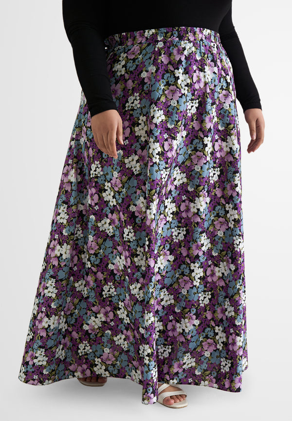 Pertessa Flowy Floral Skirt