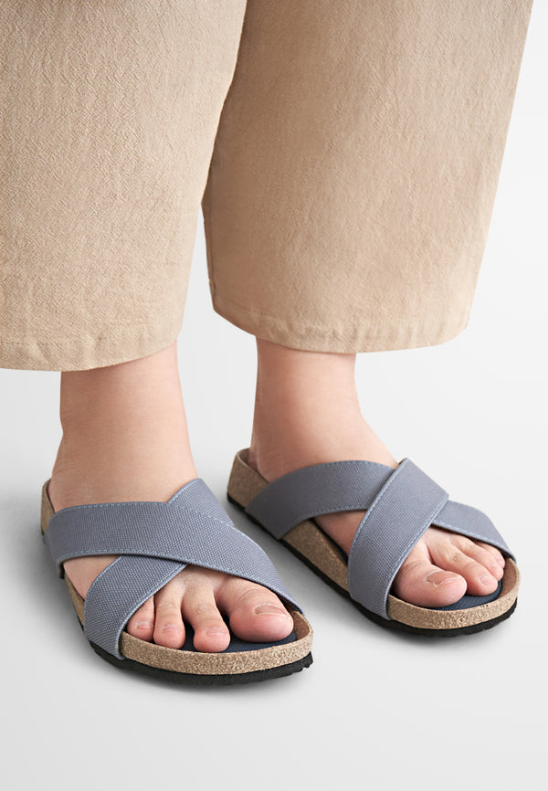 Jane Cross Strap Cushion Lightweight Sandals