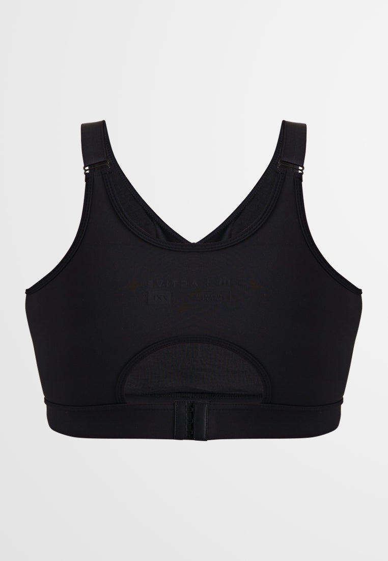 Robust Crop Top Style Sports Bra - Pink
