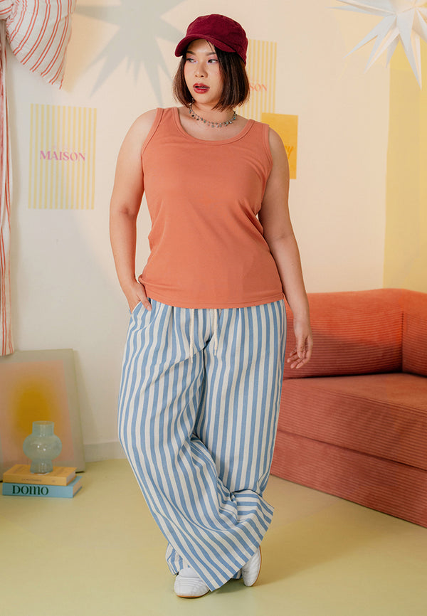 Anila Basic Ribbed Tank Top