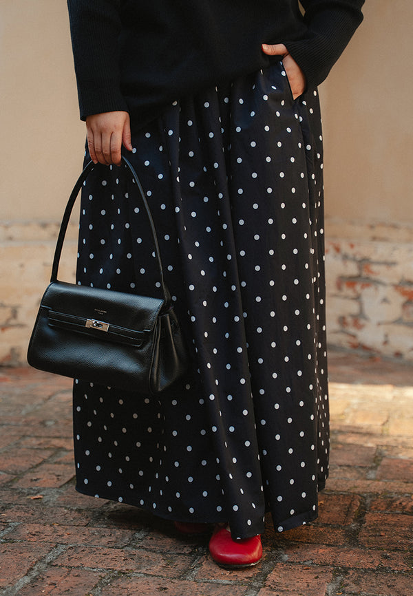 Baret Polka Dot Long Skirt