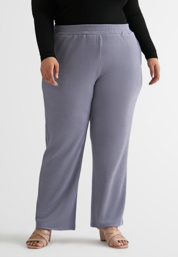 Chrissy Relax Ribbed Pants