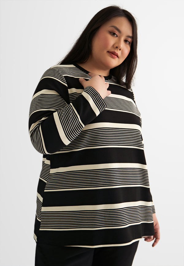 Fenix Long Sleeves Stripe Tee