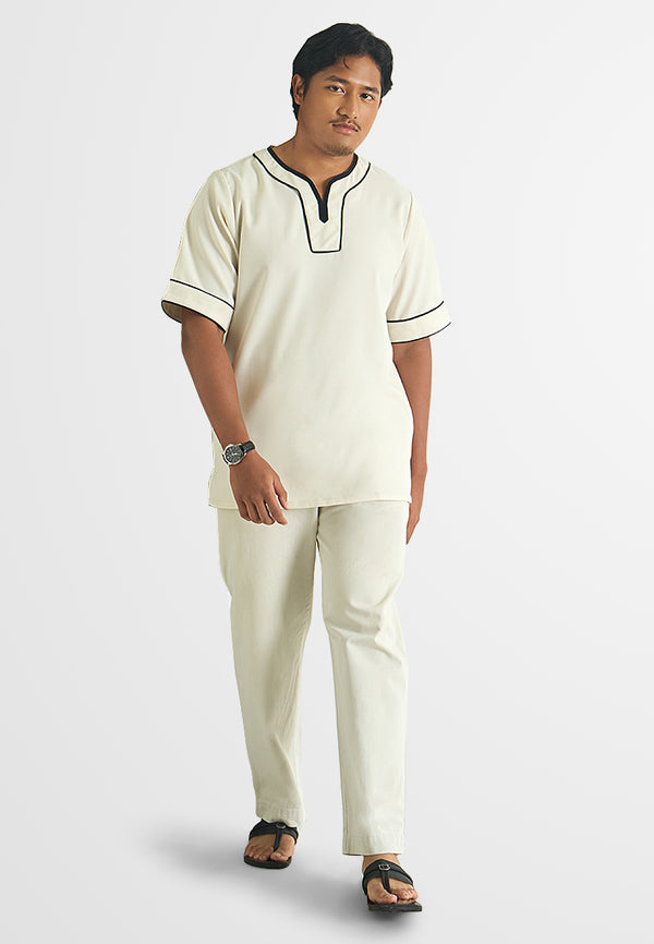 Hamza Men's Demure Short Sleeve Top