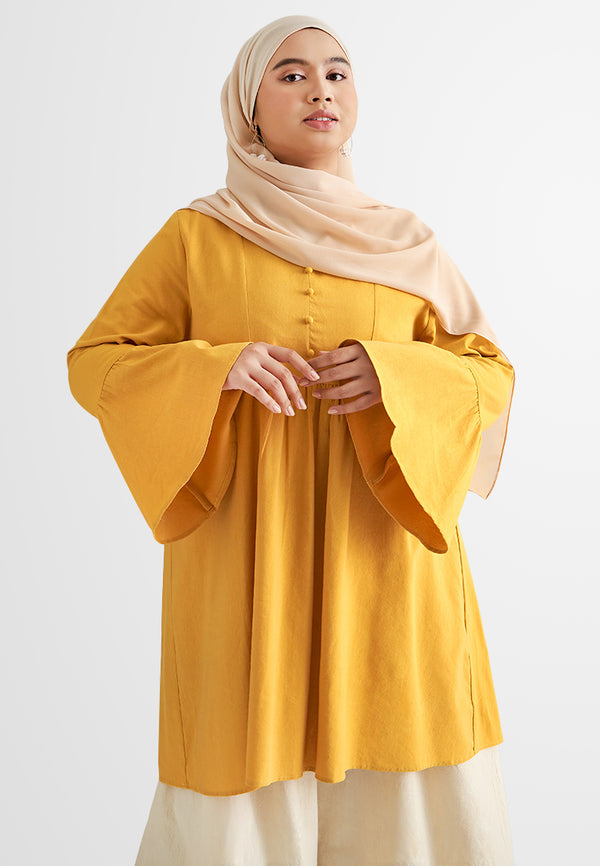 Jayanti Flare Sleeve Empire Blouse