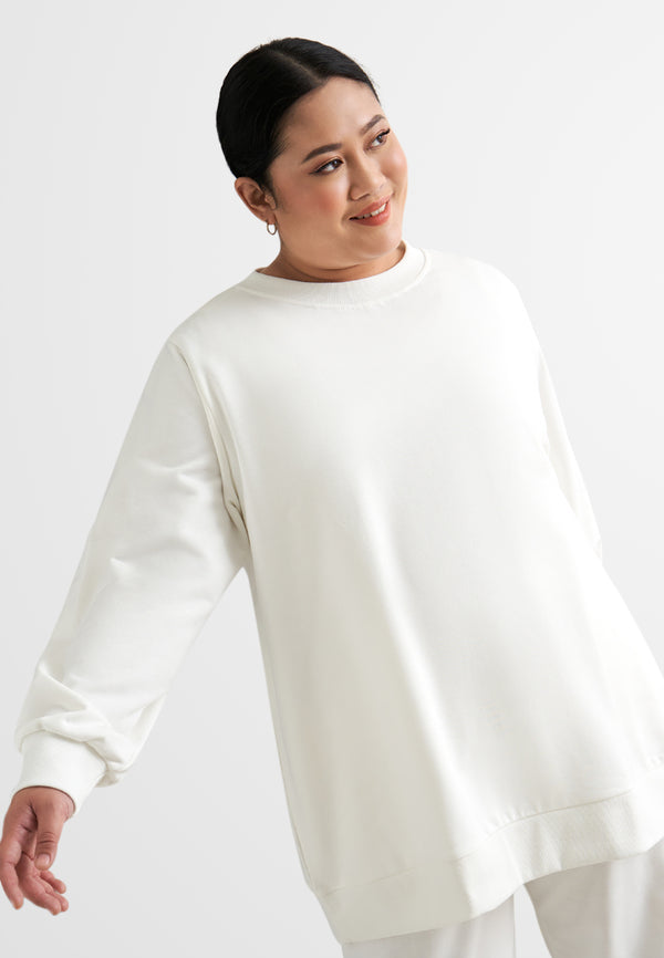 Justina Minimalist Relaxed Jumper Top