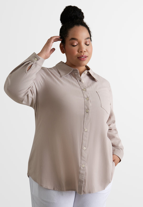 Laisha Linen Button Shirt