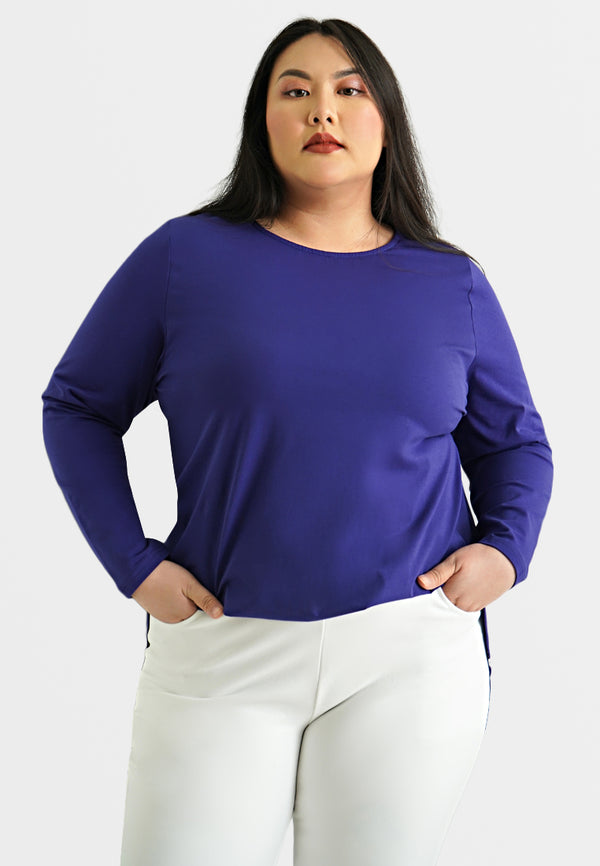 Larisa EVERYDAY Basic Long Sleeve Tee (214202)