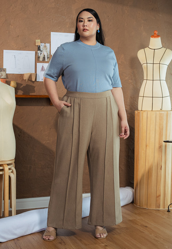 Linda Double Bone Flare Hem Pants