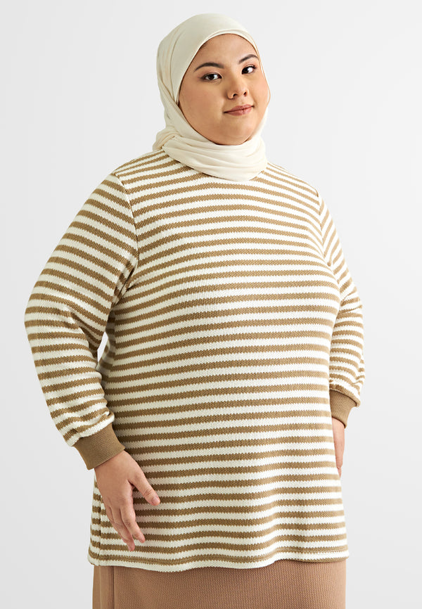 Minka Thick Stripes Jumper Top