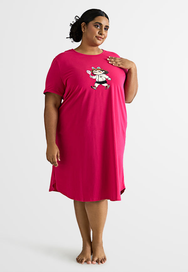 Missy Cotton Jersey Sleep Dress