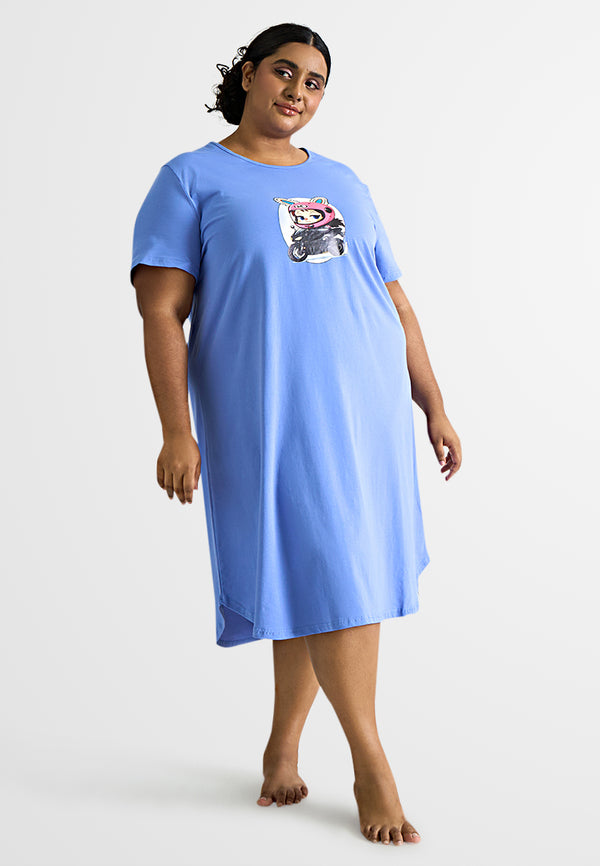 Missy Cotton Jersey Sleep Dress