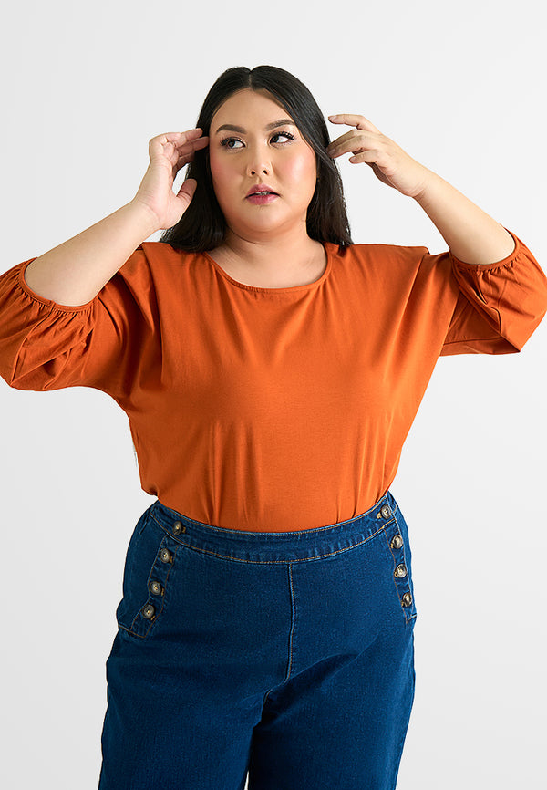 Pammie EVERYDAY Puff Sleeve Tshirt (805202)