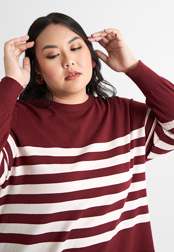 Riya Classic Stripe Knit Top