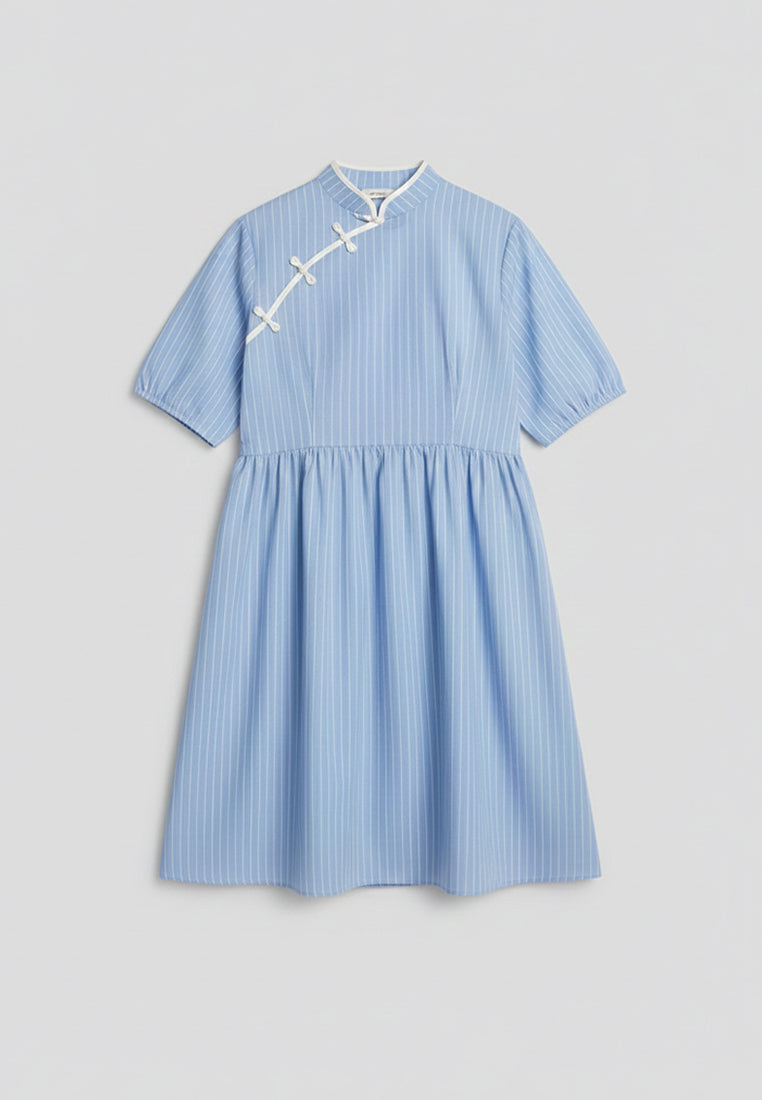 Sisi CNY Short Sleeve Stripe Dress – Mis Claire