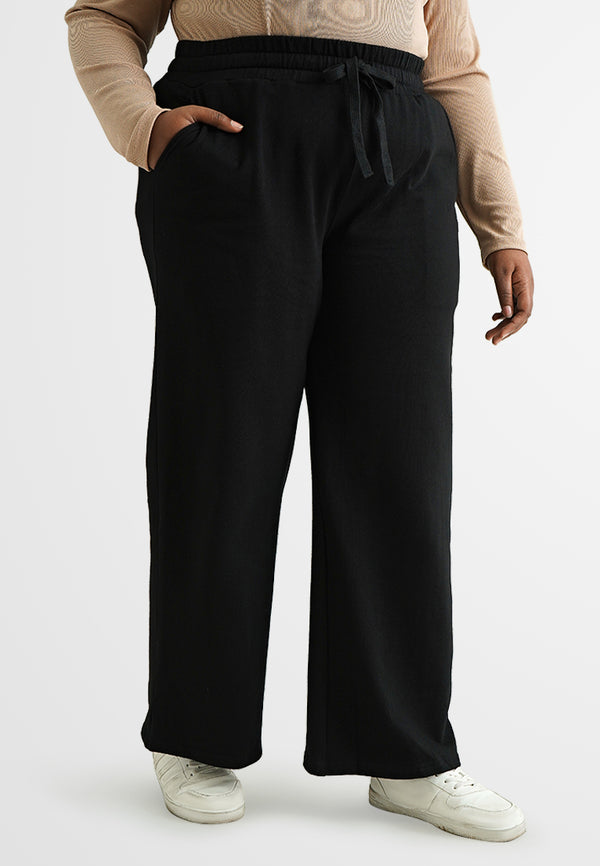 Trace TERRY Wide Leg Pants