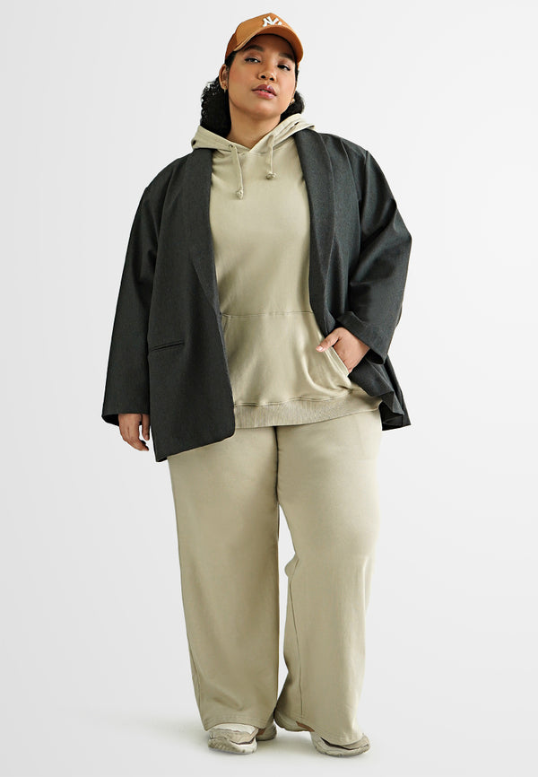 Trace TERRY Wide Leg Pants