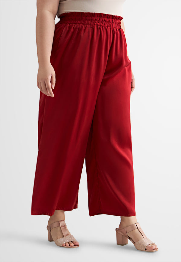 Venecia Elegant Satin Party Pants