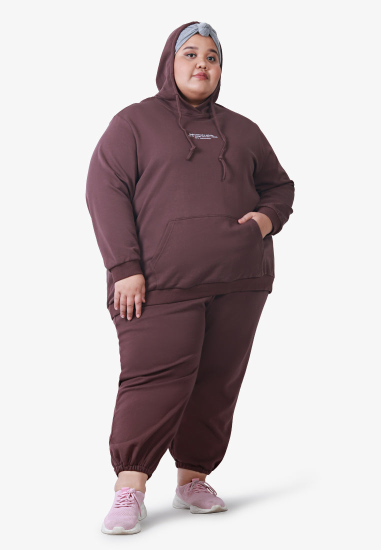 Hera Premium Staycation Long Sleeve Hoodie - Yam Purple