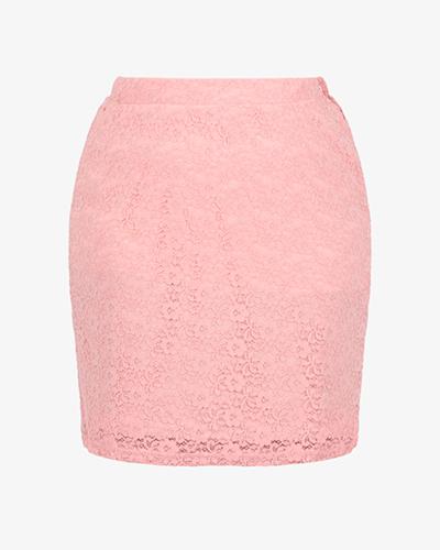 Lamara Lace Mini Skirt - Pink