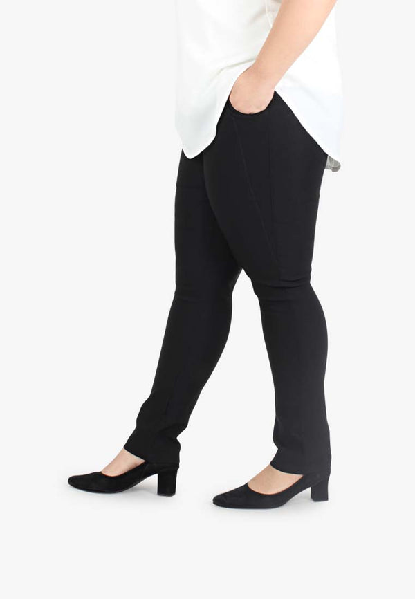 Queenie FLEXI Tall Version Skinny Pants - Black