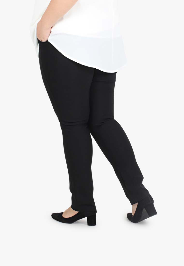 Queenie FLEXI Tall Version Skinny Pants - Black