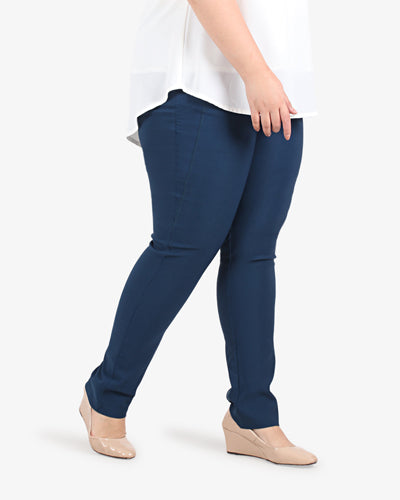 Queenie FLEXI Tall Version Skinny Pants - Blue