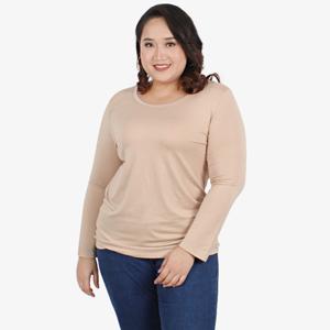 Kelly OUTSTANDINGLY SOFT Long Sleeve Top - Nude