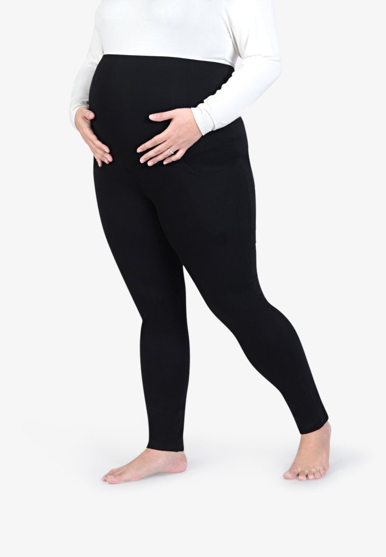 Aiti Maternity Outstandingly Soft Leggings - Black