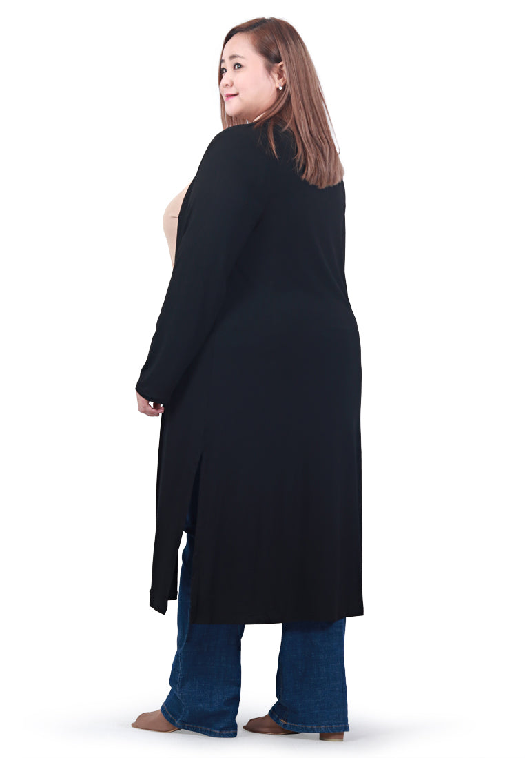Connie OUTSTANDINGLY SOFT Long Cardigan - Black