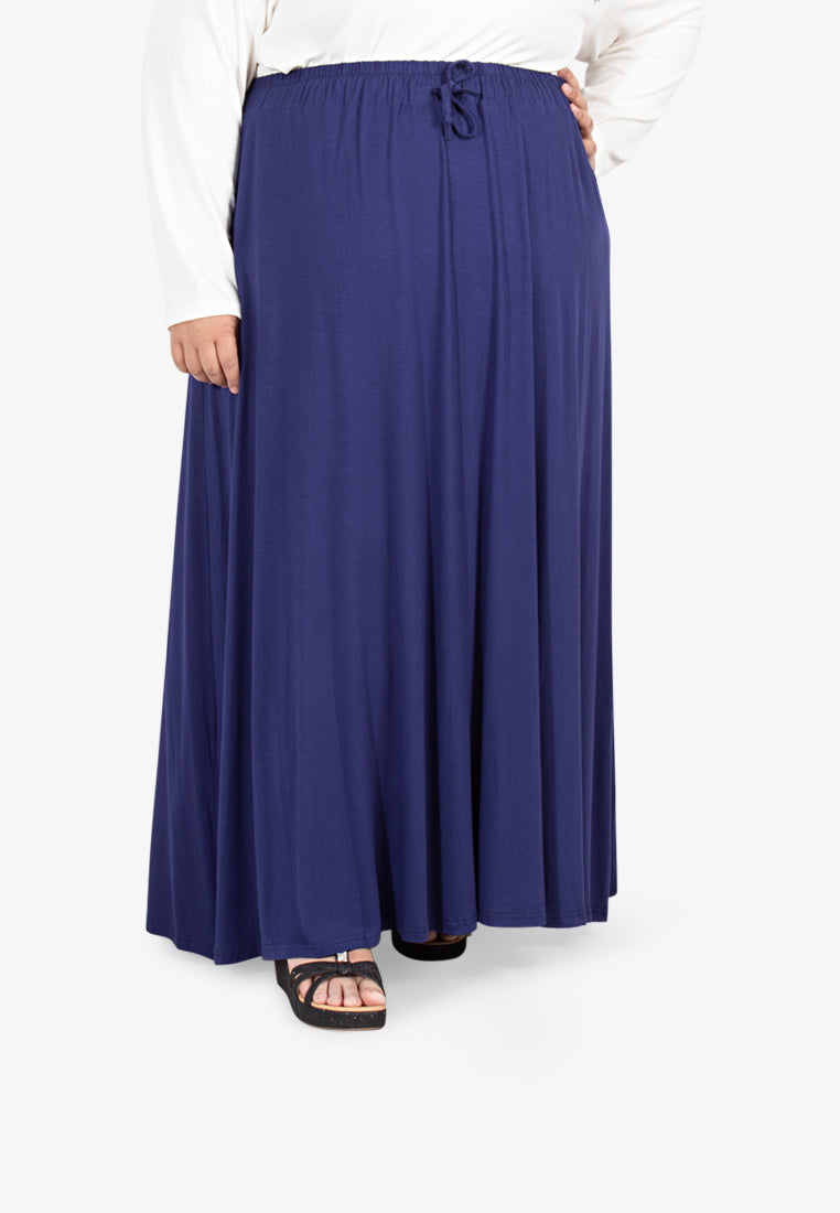 Dharma Casual Flowy Skirt - Blue