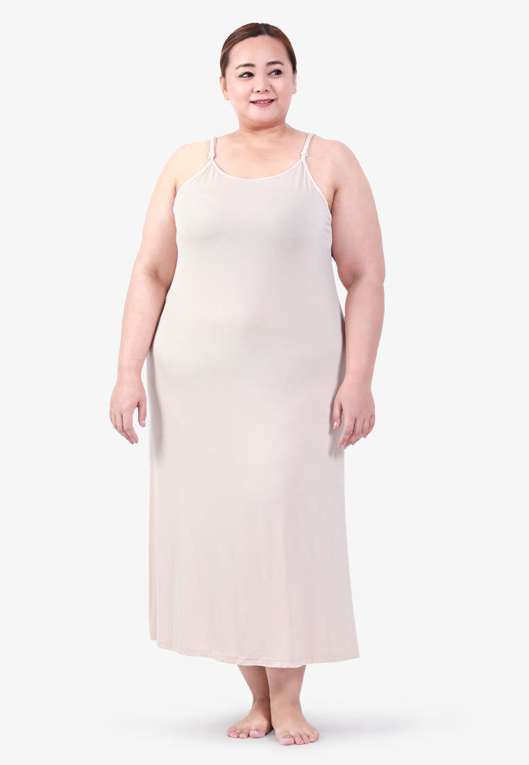 Ethereal INVISIBLE Lightweight Inner Camisole Dress - Nude