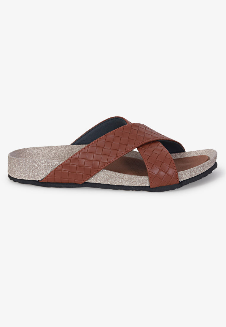 Jane Comfy Lightweight Sandals - Brown