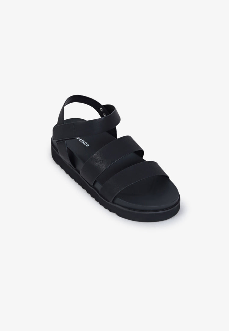 Journey Extra Chunky Sandals - Black