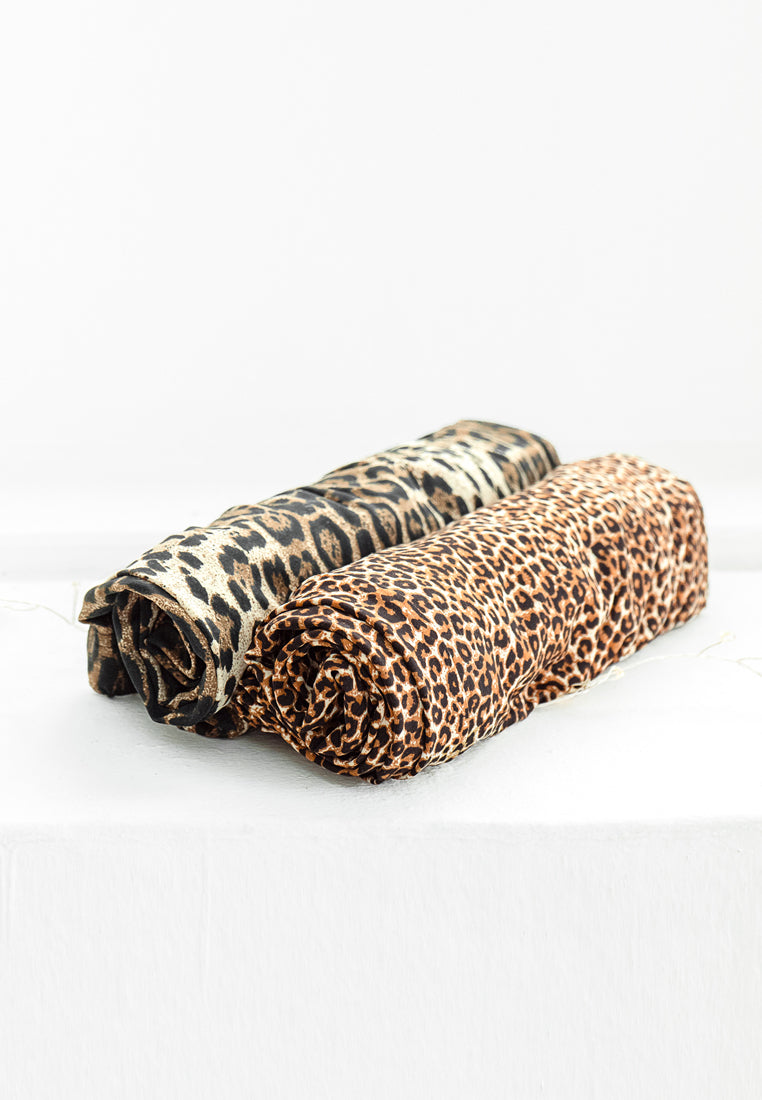Leci Fun Printed Leggings - Big Leopard