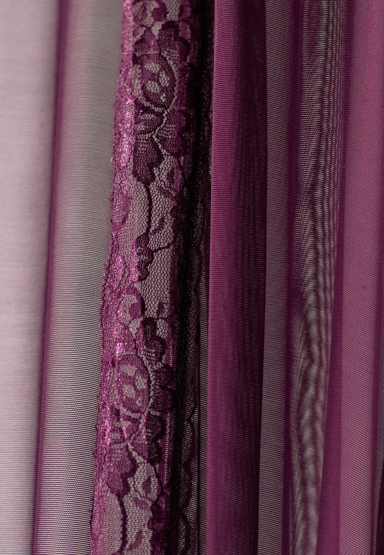 Lovesick Intimate Sexy Sheer Robe - Purple