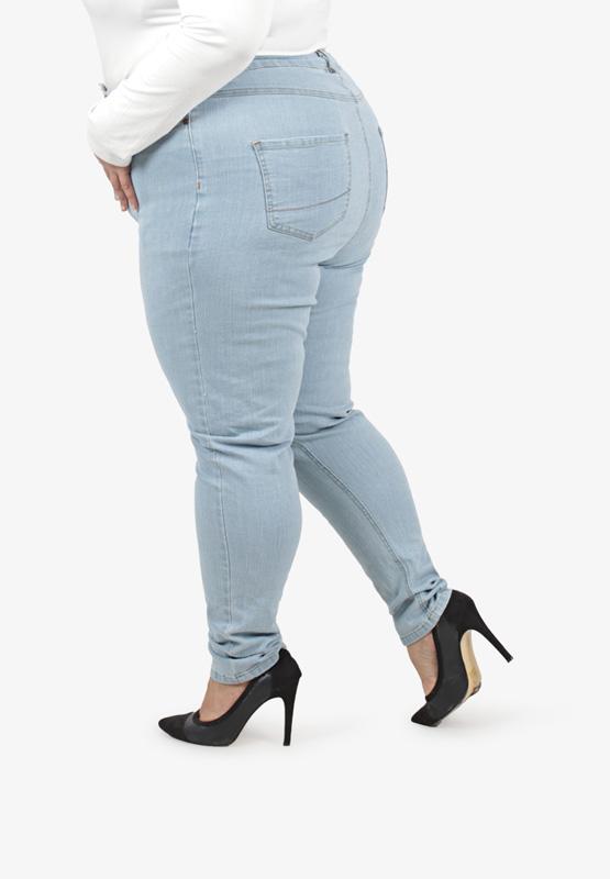 Mamacita High Waist Skinny Jeans - Light Blue