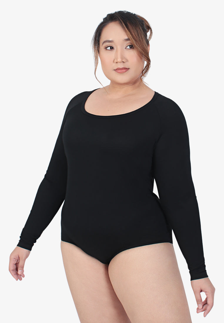Masked INVISIBLE Collection Lightweight Inner Bodysuit - Black