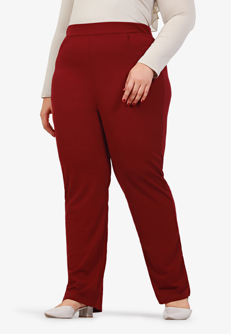 Parker (Improved Cut) Stretch Work Pants - Maroon