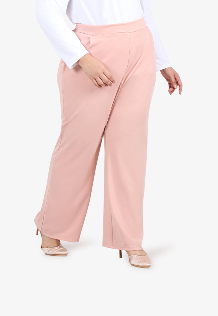 Ronni Demure Straight Leg Pants - Soft Pink