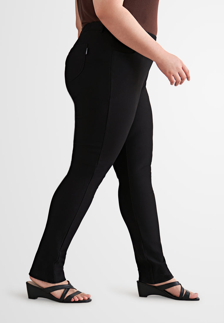Shailene SMART Skinny Cut Work Pants - Black