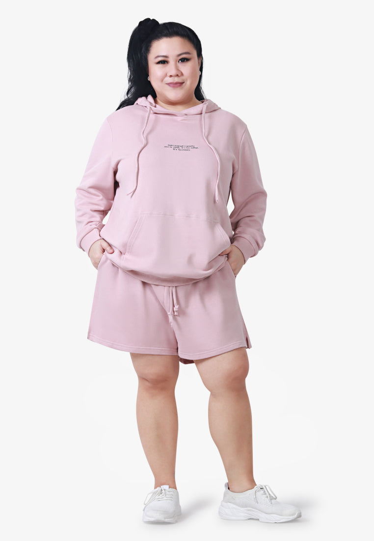 Shona Premium Staycation Shorts - Pink