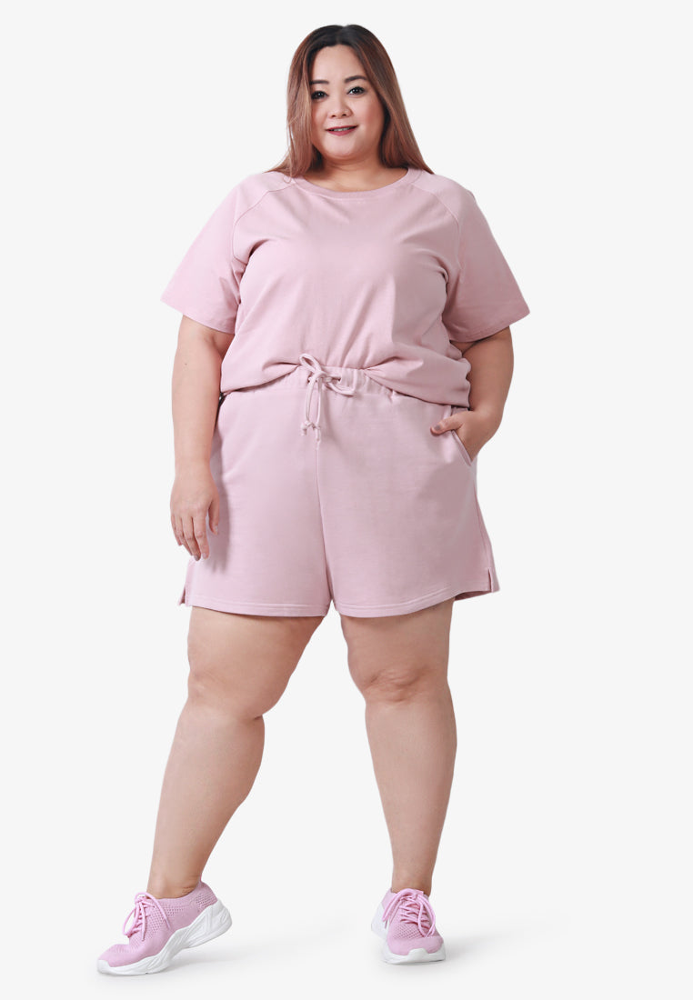 Shona Premium Staycation Shorts - Lilac
