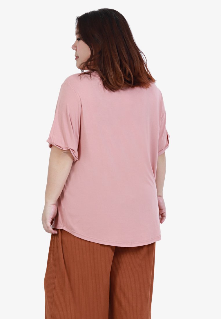 Shyna Super Soft & Light Short Sleeve Tee - Pink