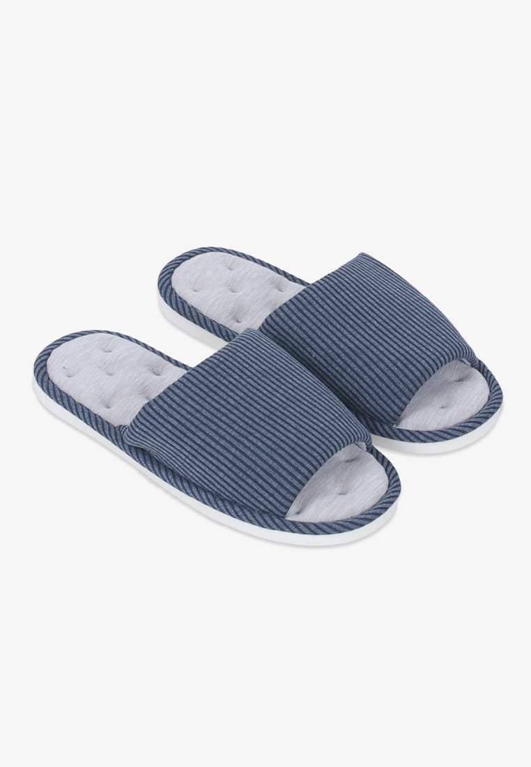Solemate Extra Wide Unisex Room Slippers - Blue