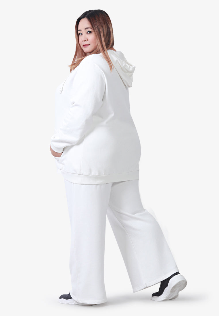 Werra Premium Staycation Wide Leg Pants - White
