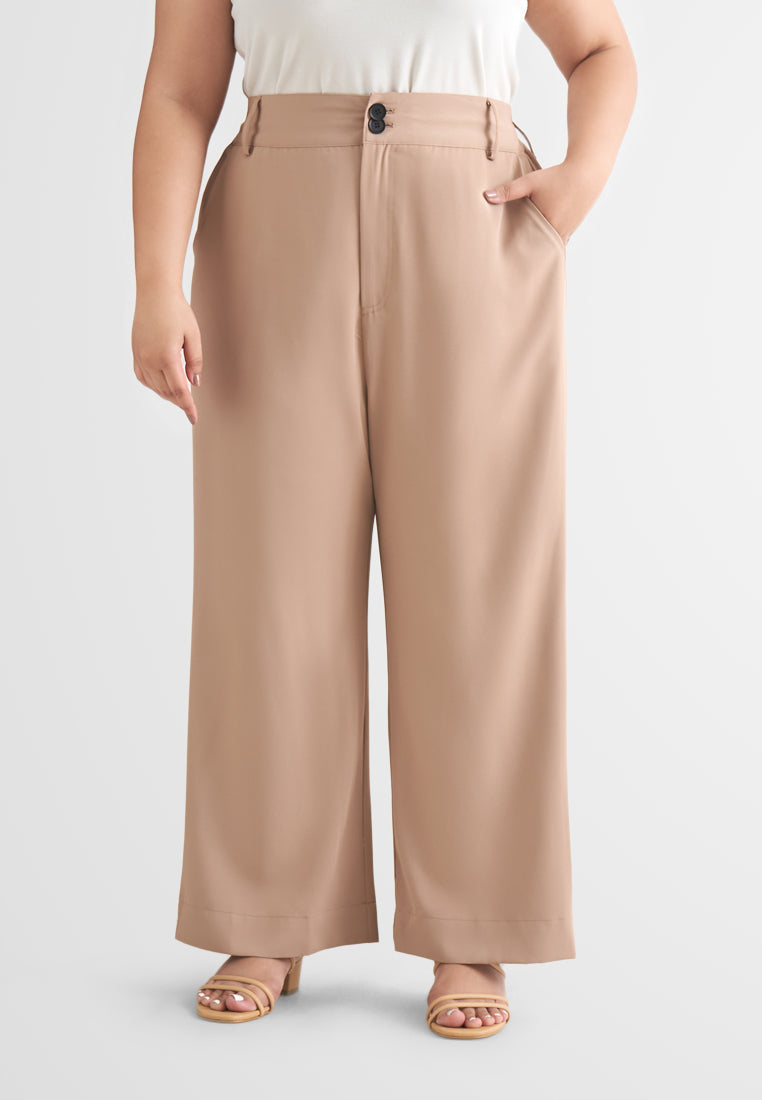 Yuki Korean High Waisted Wide Leg Pants – Mis Claire